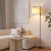 Bedroom Study Decorative Fabric Floor Lamp