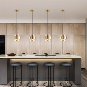 Postmodern Creative Glass Small Pendant Light