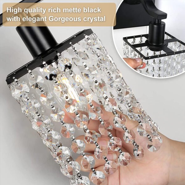 O1CN01G5lIlg1lBkM3d3X31_!!2214162714781-0-cib Scandinavian Light Luxury Bathroom Crystal Wall Light Fixture