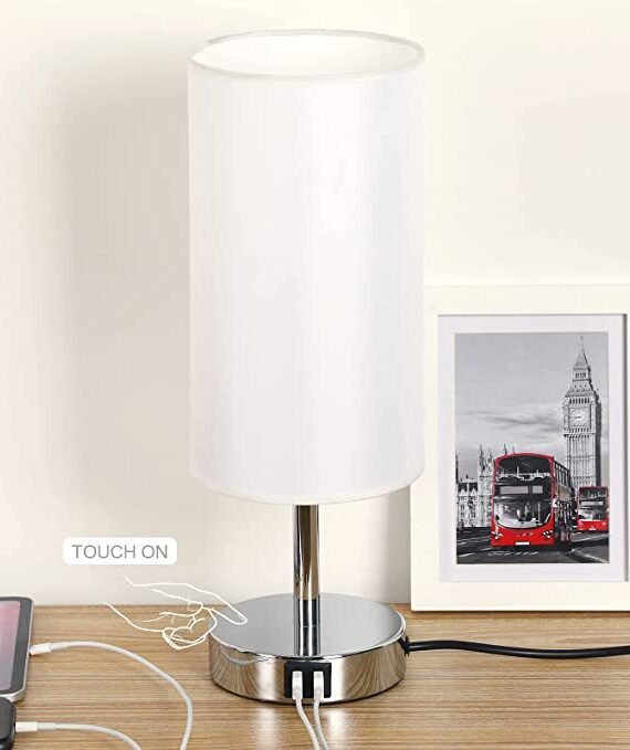 Desk Touch Dimmable Small Table Lamp
