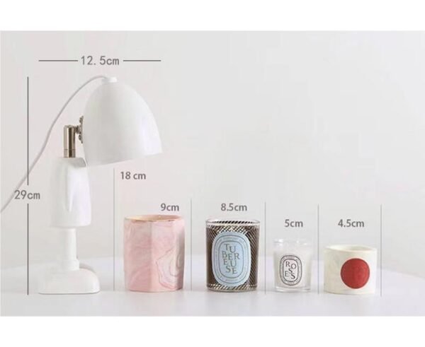 Robot Dimmable Night Light Aroma Lamp Melting Wax Lamps