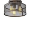 Creative dining room kitchen round industrial style ceiling light