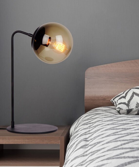 Nice Art Glass Shade Table Lamp Living Room Bedroom Bedside Reading Table Lamps