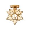 America Vintage Pentagram Ceiling Light