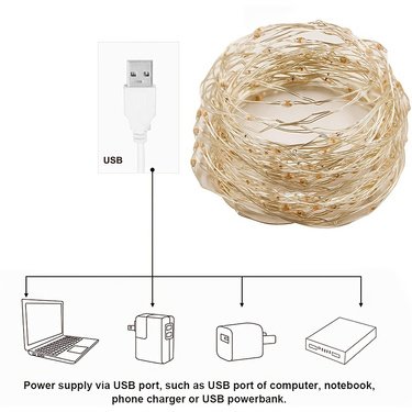 S89bc851bf51149e59809871d009cc50aj Led Fairy Lights Copper Wire String 1/2/5/10M Holiday Outdoor Lamp Garland For Christmas Tree Wedding Party Decoration